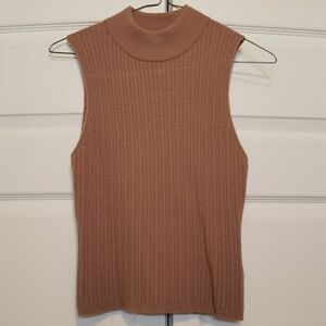 NWOT Express Mockneck Crop Top